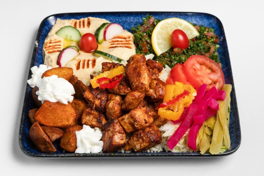 Shish Tawook Plate