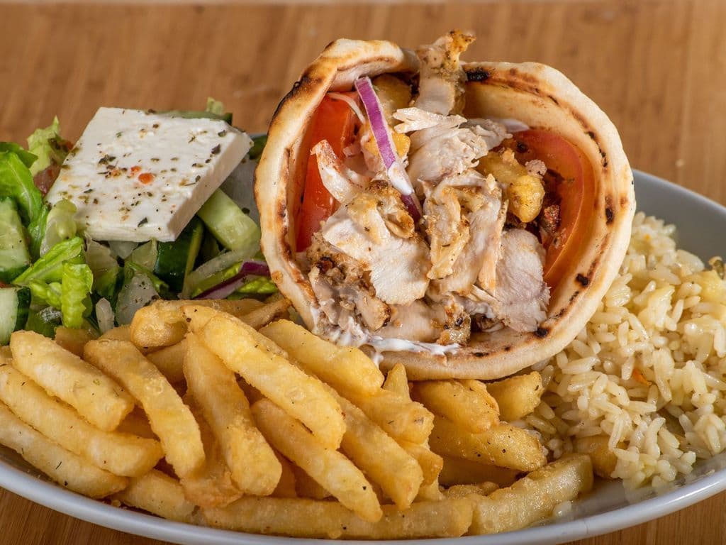 *ASS PITA (1) GYRO POULET