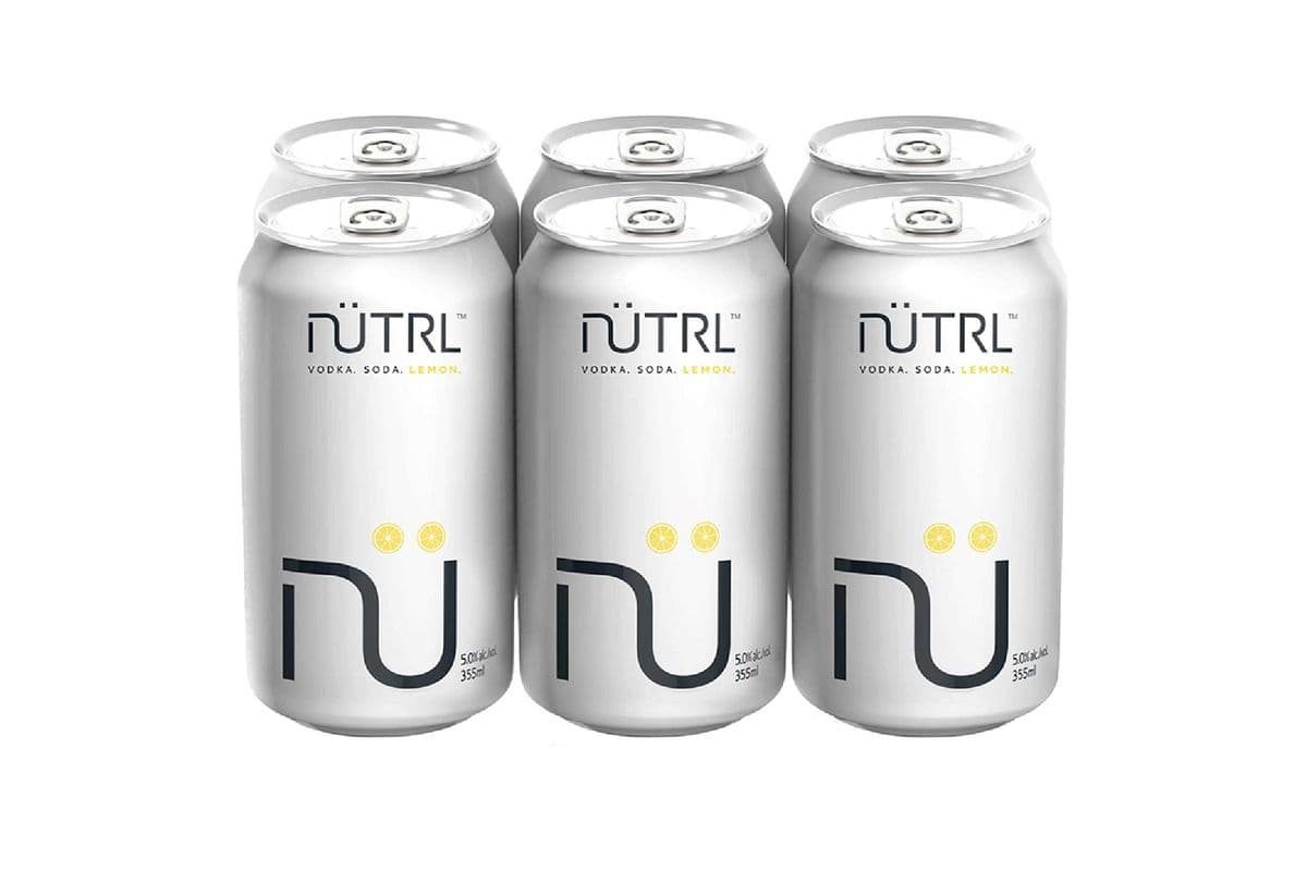 Nutrl Vodka Soda Lemon-6PK (6 x 355ml)