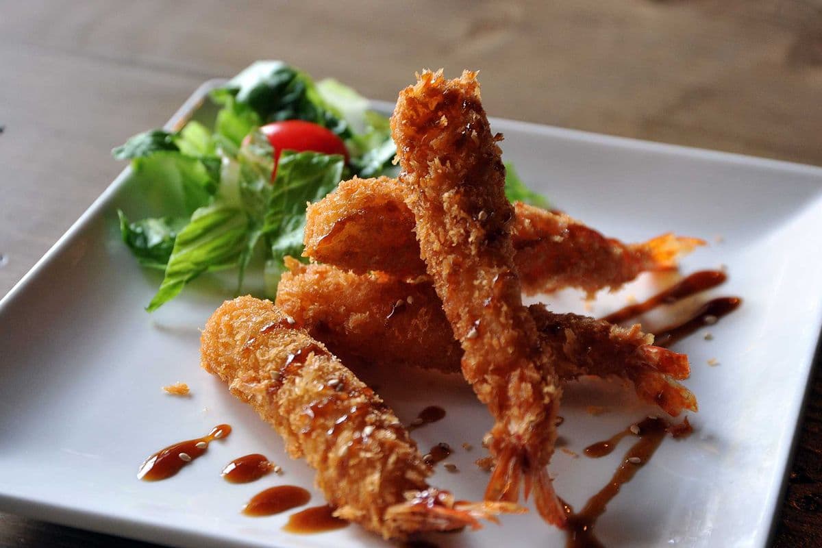 Crevettes tempura (4 mcx) / Shrimp Tempura (4 pcs)