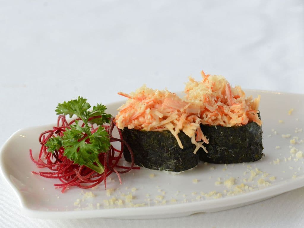 Spicy Crab Meat Sushi