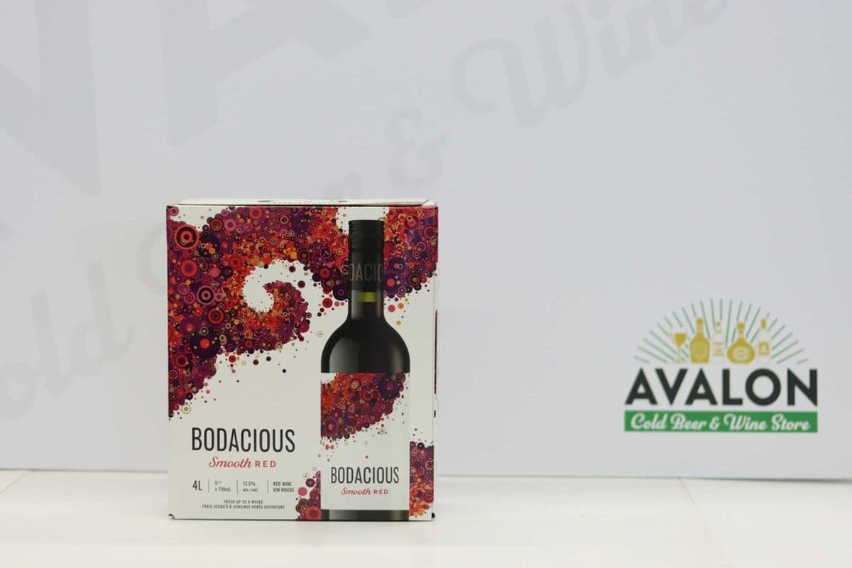 Bodacious Smooth Red 4L Box (1 x 4L)