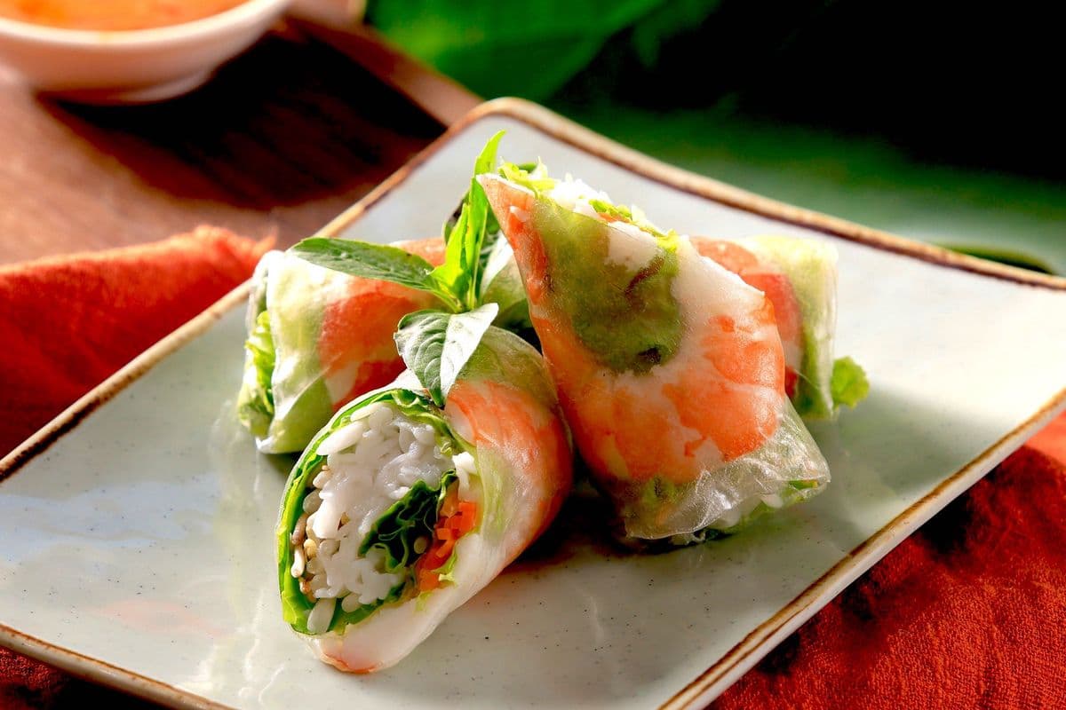 1D. Shrimp Salad Rolls (2 pcs)