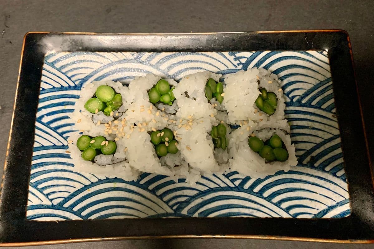 0154. Asparagus Tempura Roll