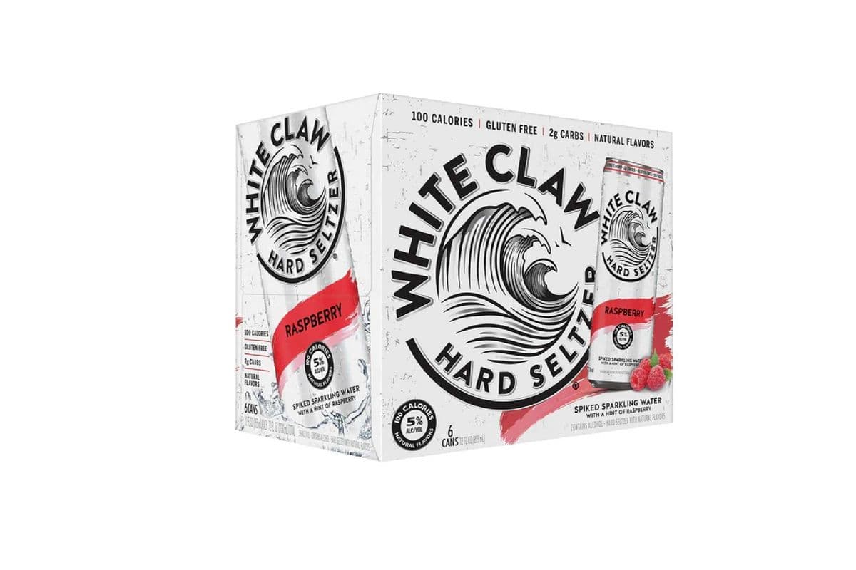 WhiteClaw Raspberry (1 x 355ml 6PK)