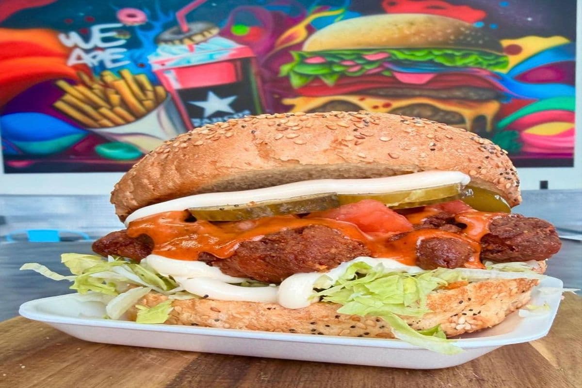 Buffalo Chicken Burger