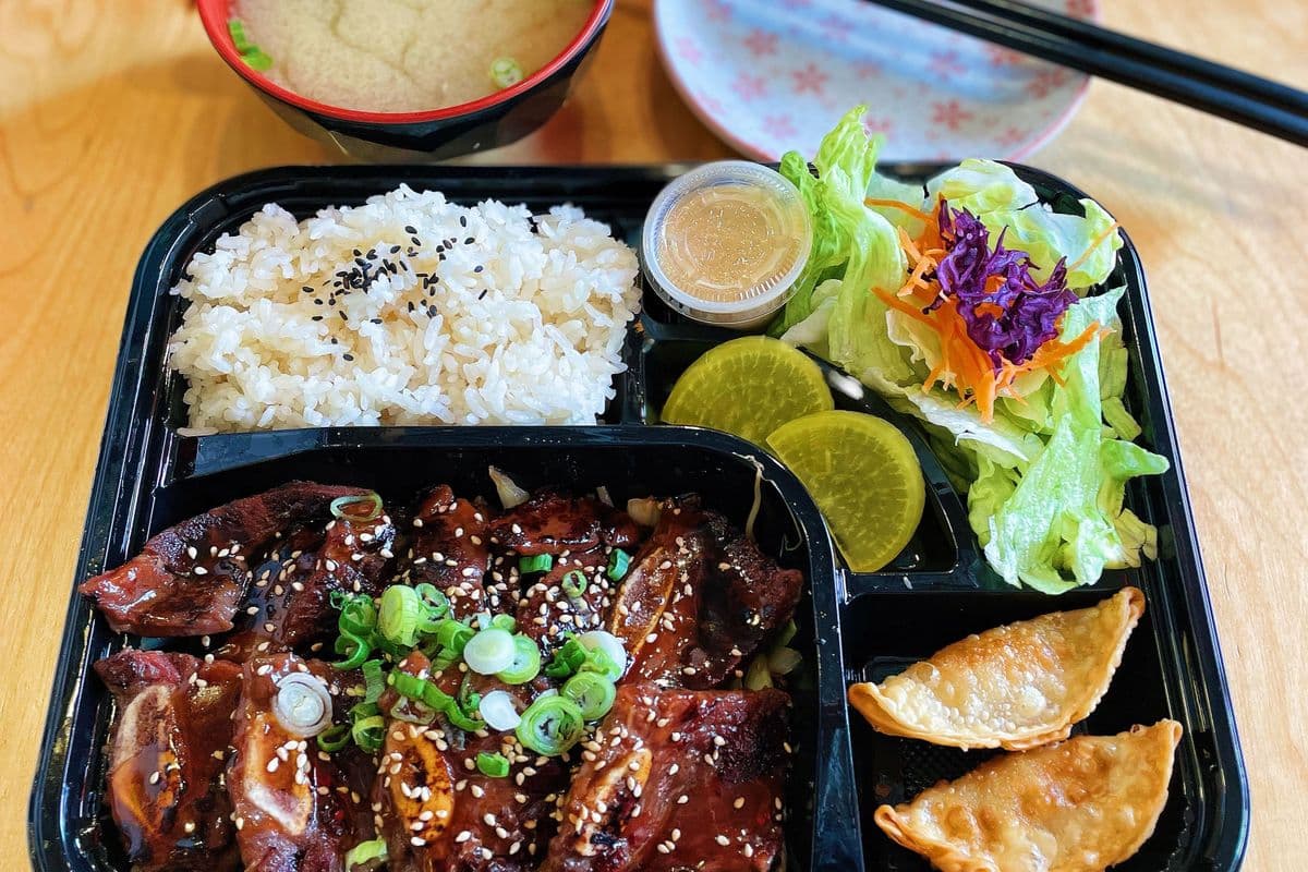 Beef Short Rib Bento