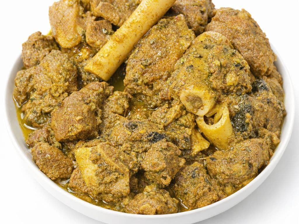 Curry Goat Bone-in  Portion