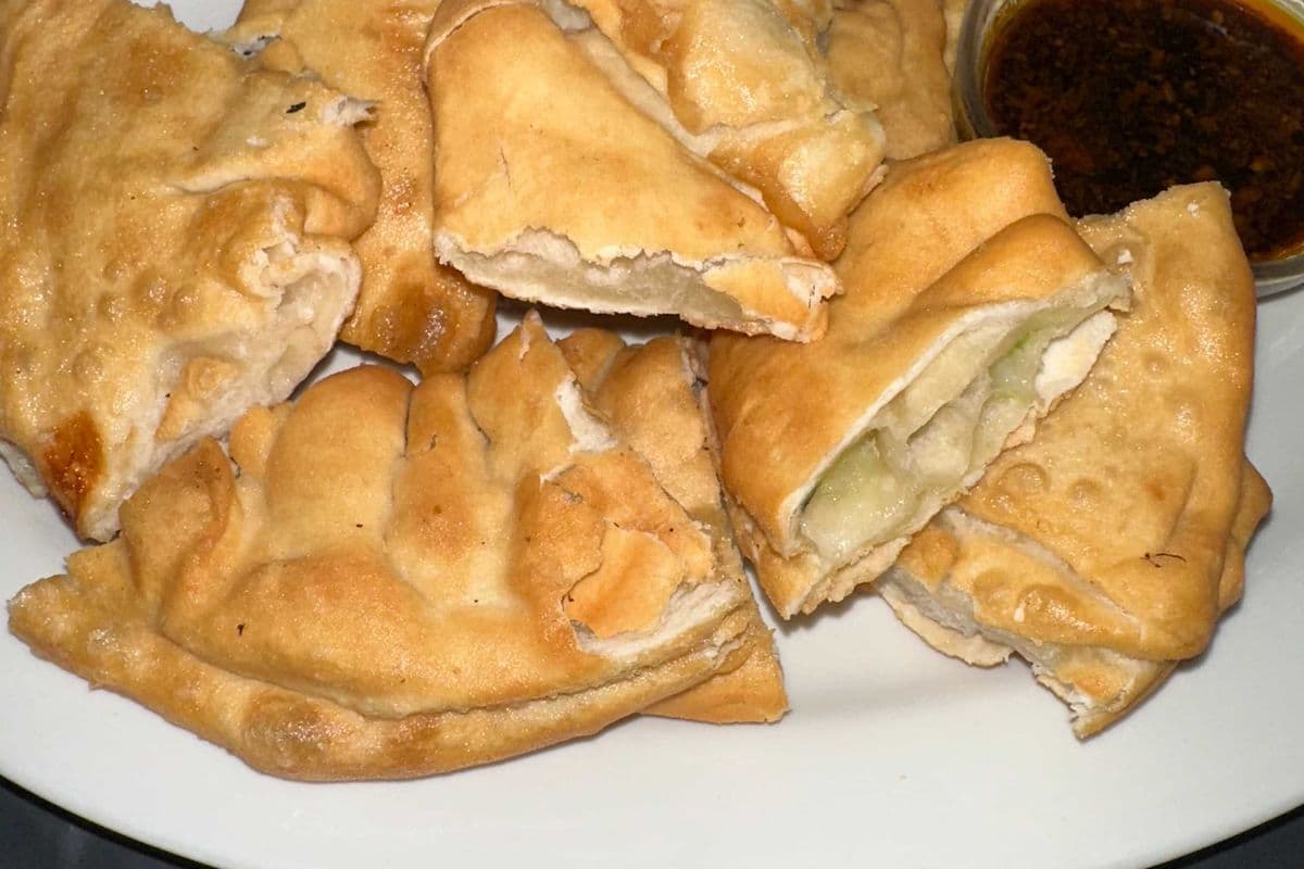 7. Green Onion Cake (2 pcs)