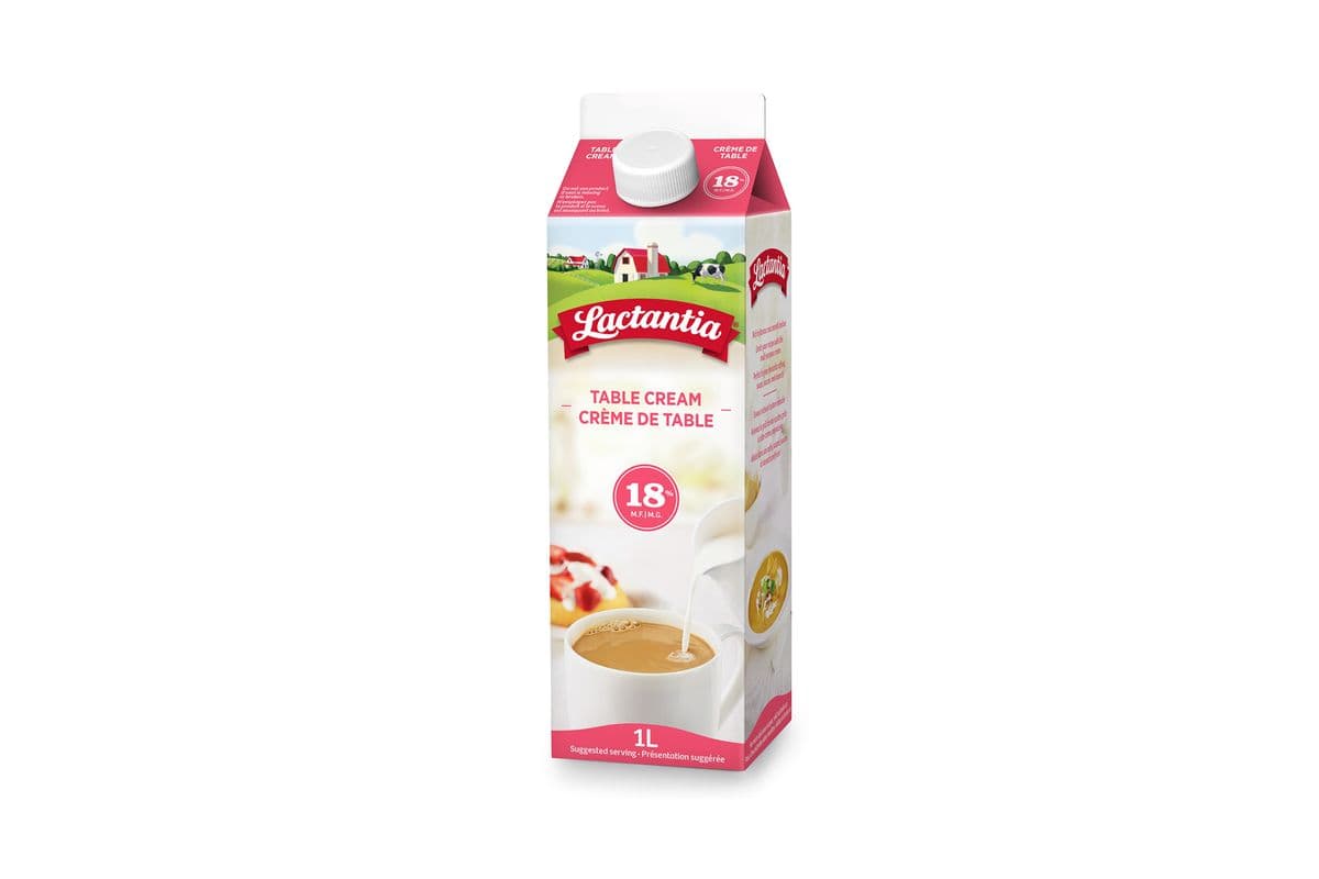 Lactantia Table Cream 18% (1 L)