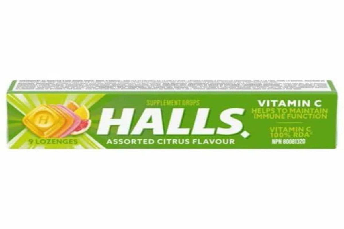 Halls Assorted Citrus Vitamin C