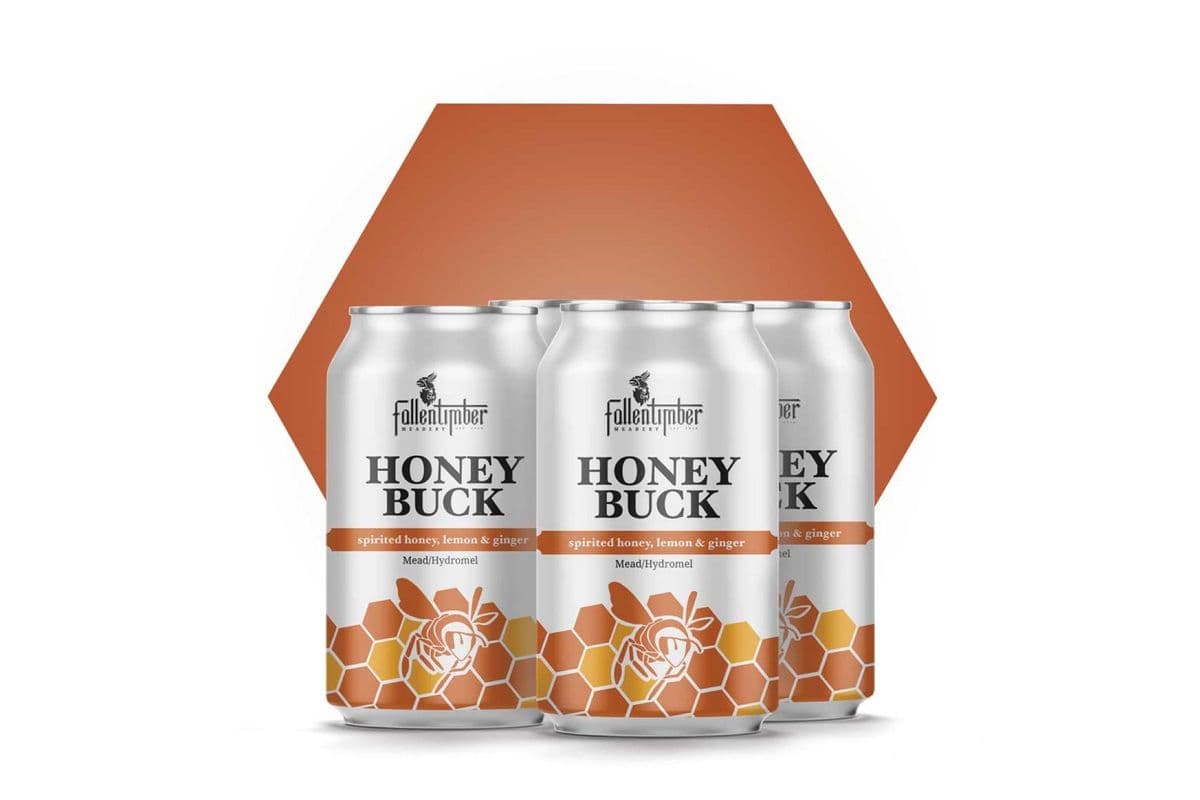 FallenTimber - Honey Buck (4 x 355mL cans)