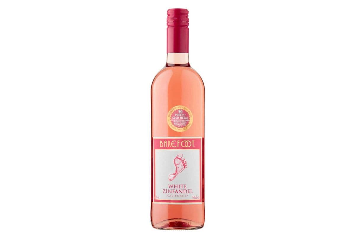 Barefoot White Zinfandel-750ml (1 x 750ml)