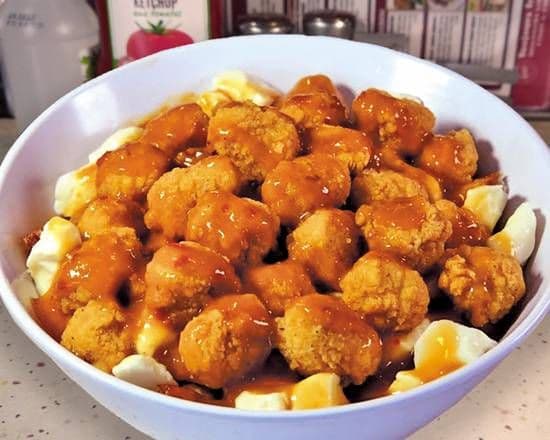 Poutine Poulet Popcorn