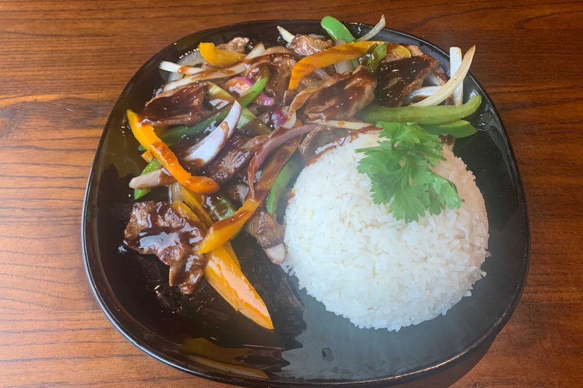 M17. Teriyaki Beef Rice 照烧牛肉饭