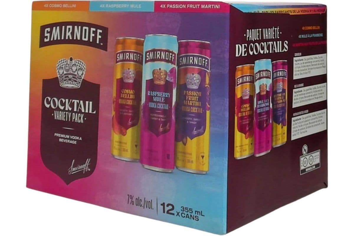 (NEW) SMIRNOFF COCKTAIL COLLECTION 12X355Ml (12 x 355Ml)