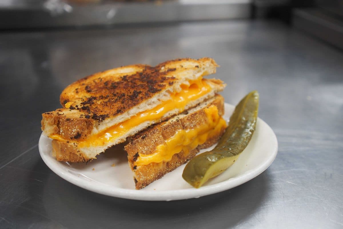 Gourmet Garlic Grilled Cheese