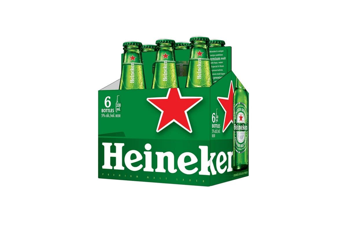Heineken (6 x 330 ml Bottle)