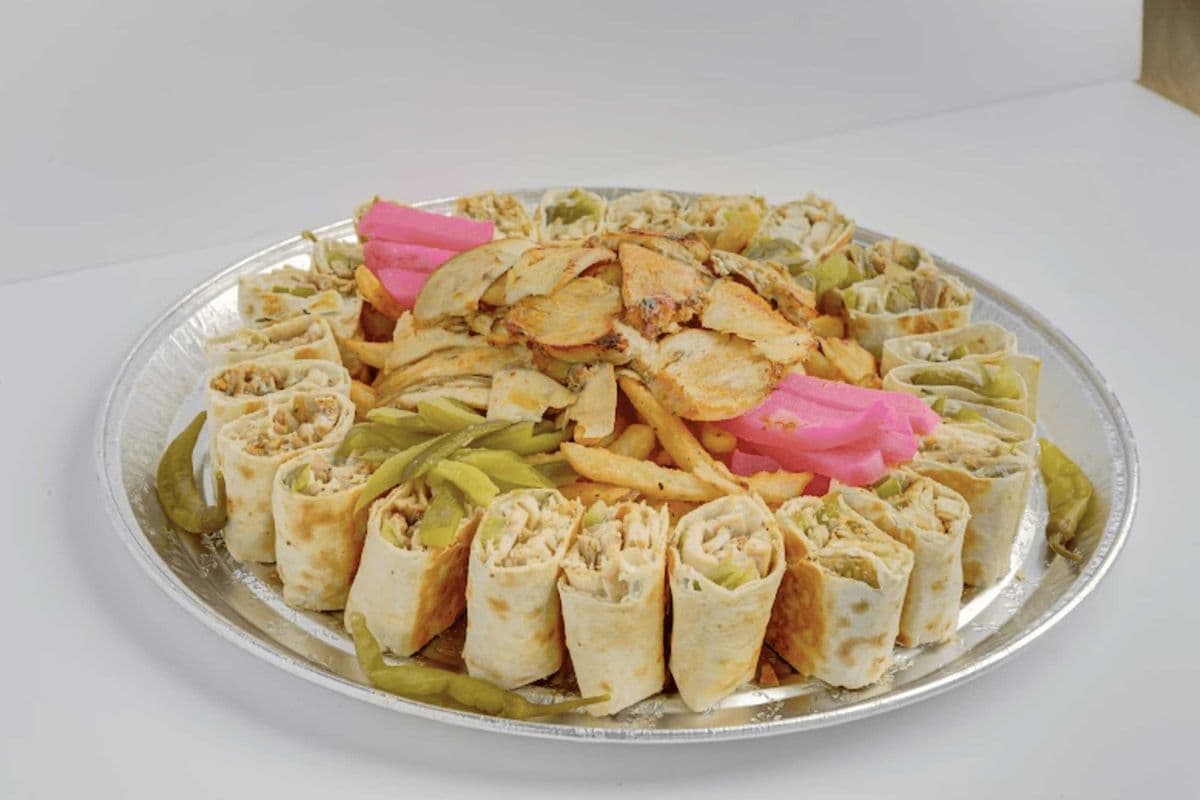 Chicken Saj Platter (Serves 4-6)