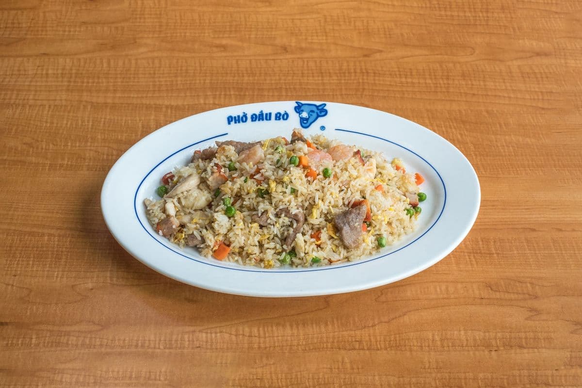610. BBQ Pork Fried Rice - Com Chien Xa Xiu
