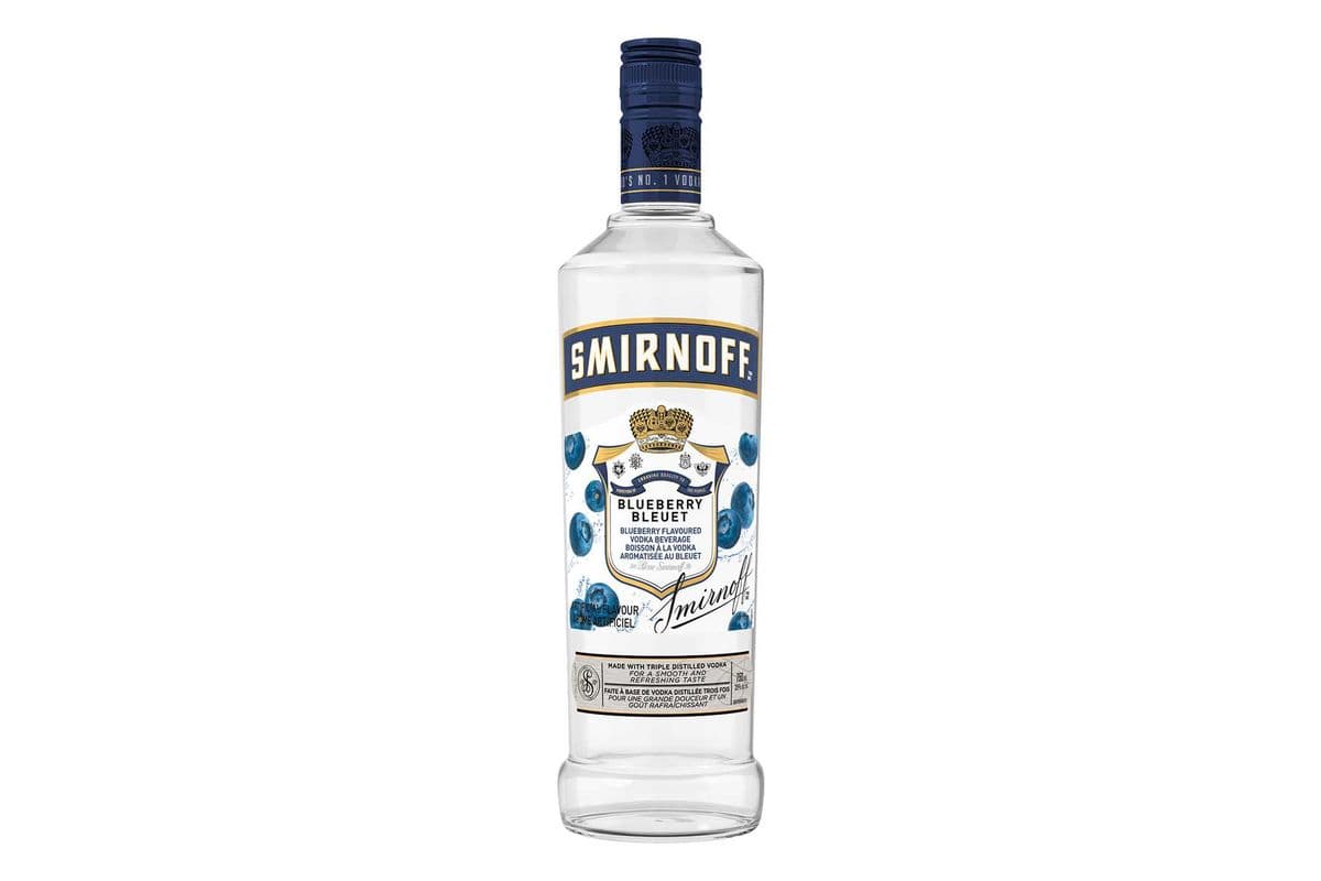 Smirnoff Blueberry Vodka (1 x 750 ml)