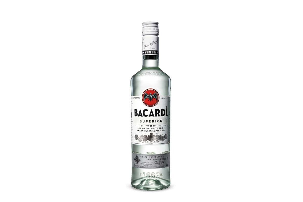 Bacardi Superior Rum 750 ml (1 x 750 ml)