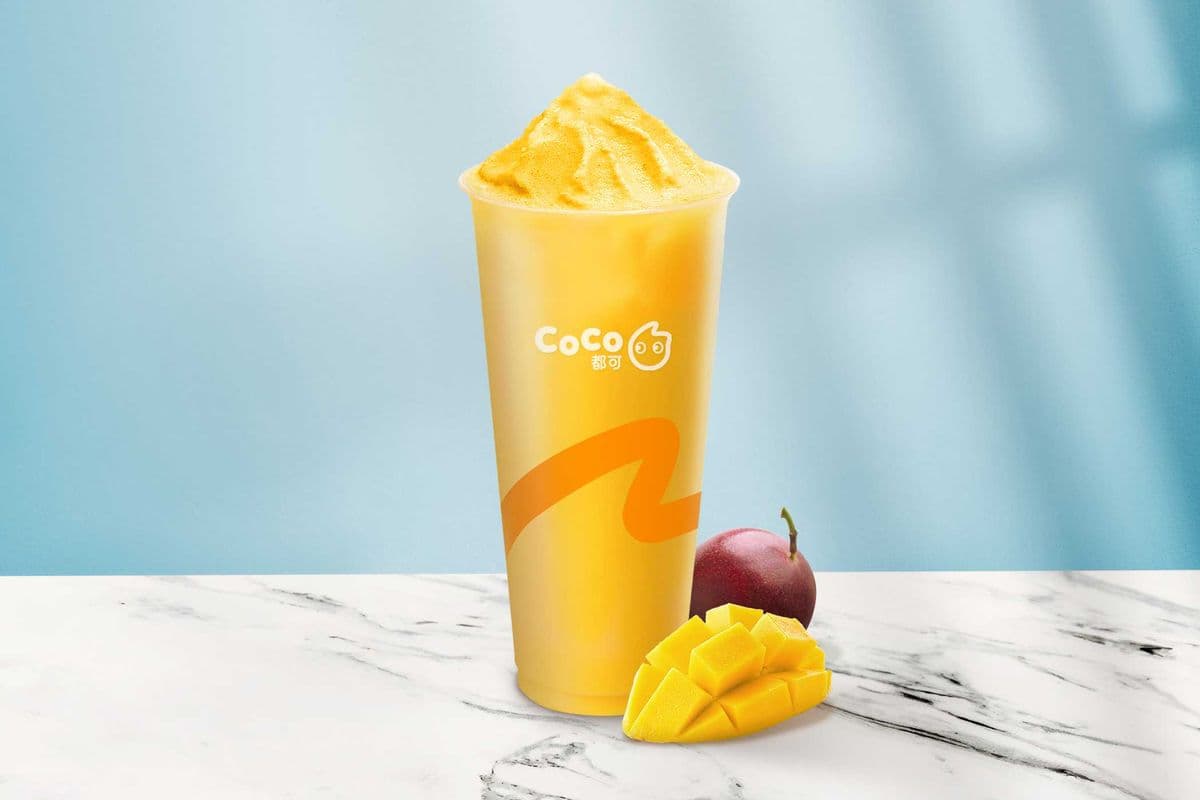 Passion Fruit and Mango Slush