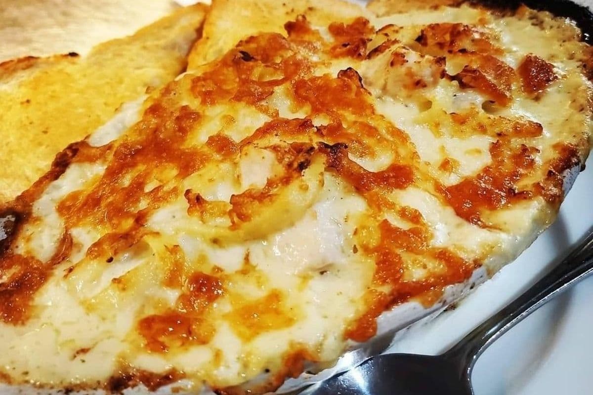 Garlic Chicken Fettuccine