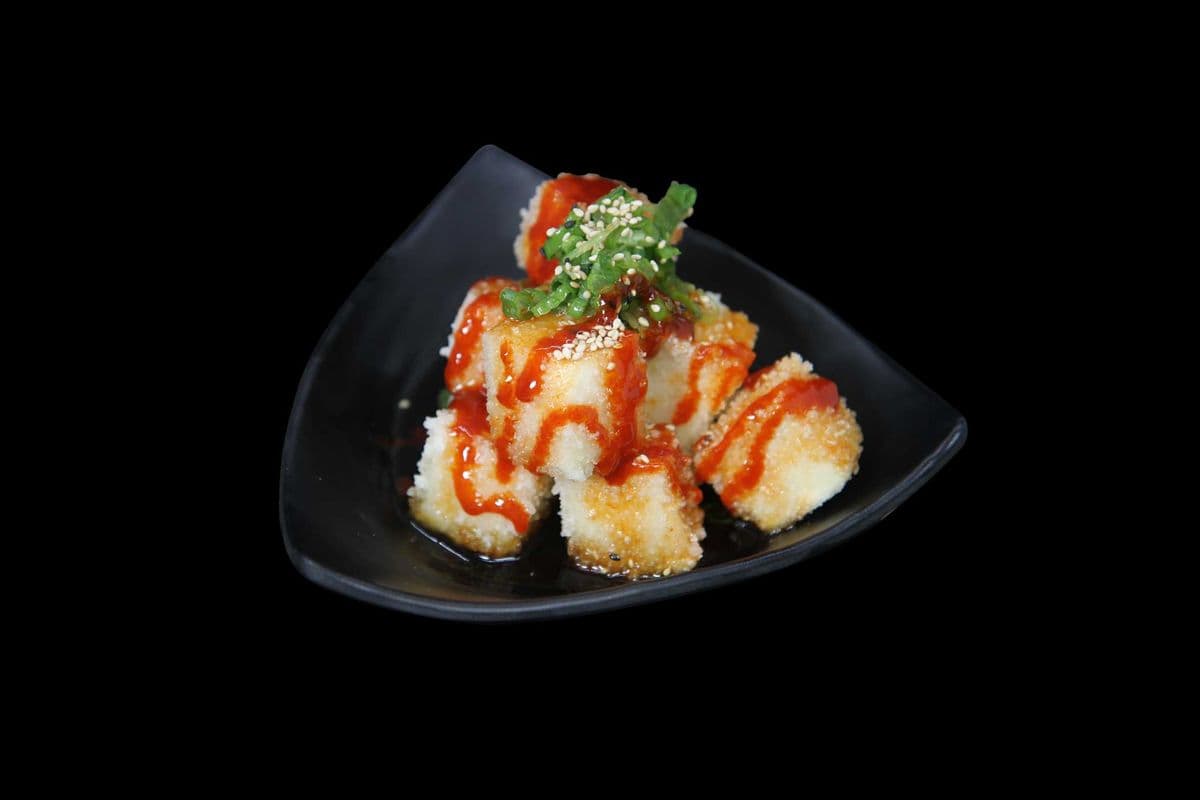 Spicy Agedashi Tofu