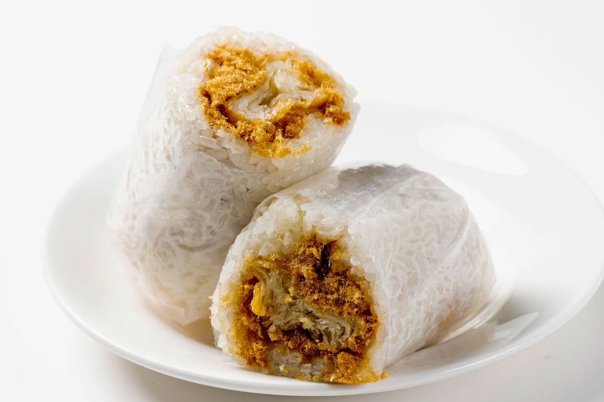 014. Salty Glutinous Rice Roll (Pork) (鹹)粢飯