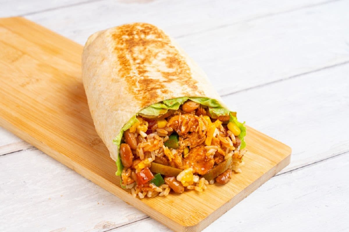 Spicy Chicken Burrito