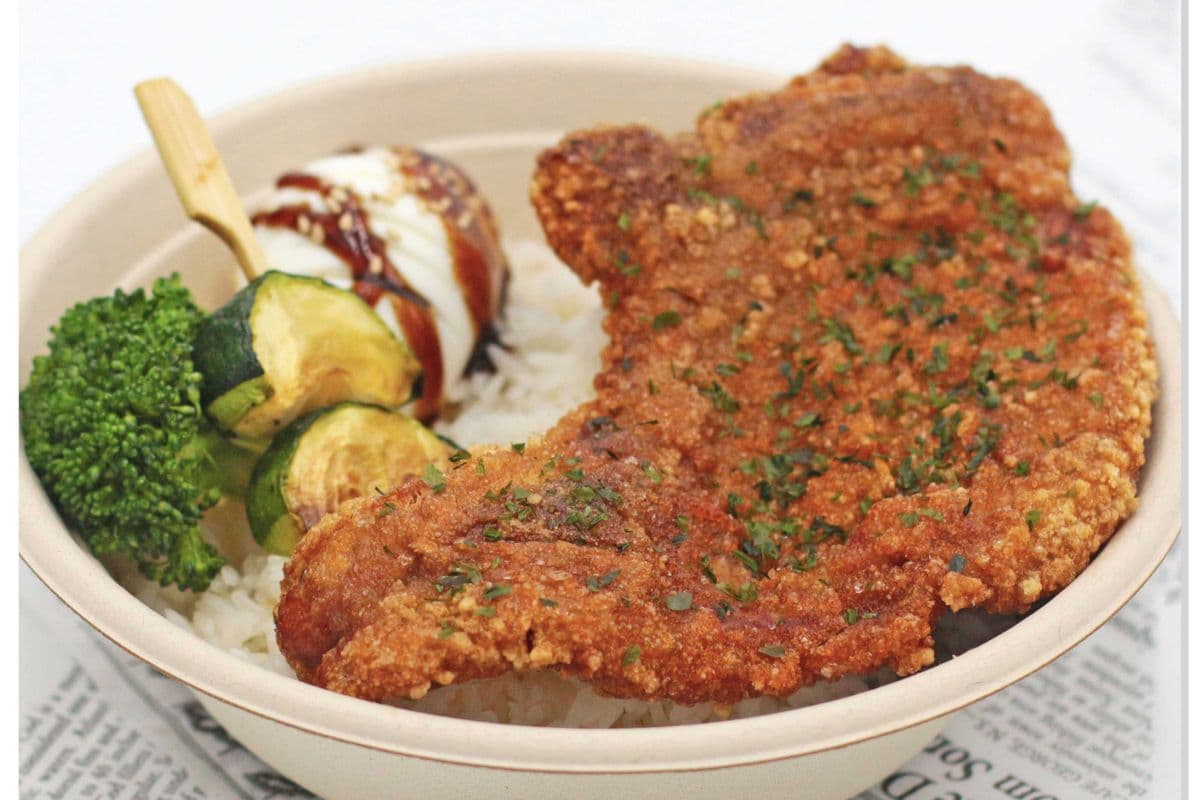 Fried Pork Chop Rice 炸猪排饭