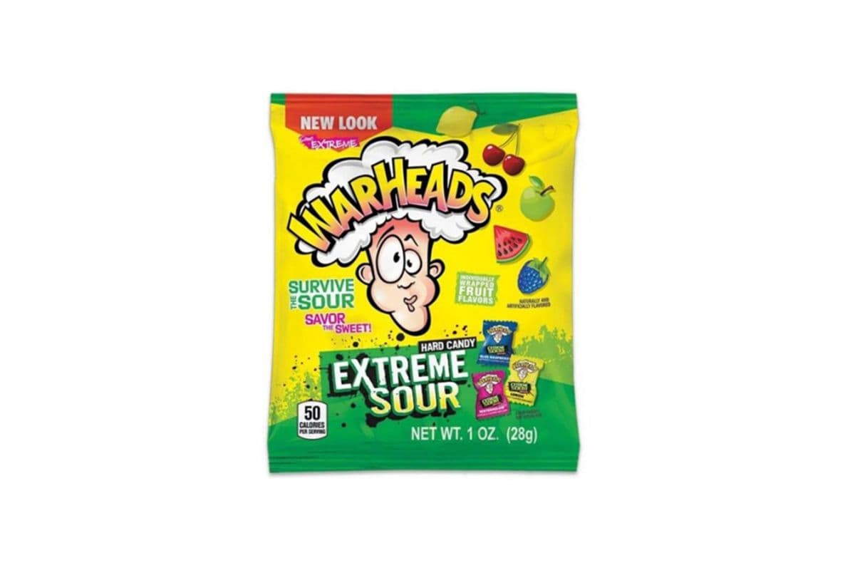 Warheads Extreme Sour Hard Candy 28g