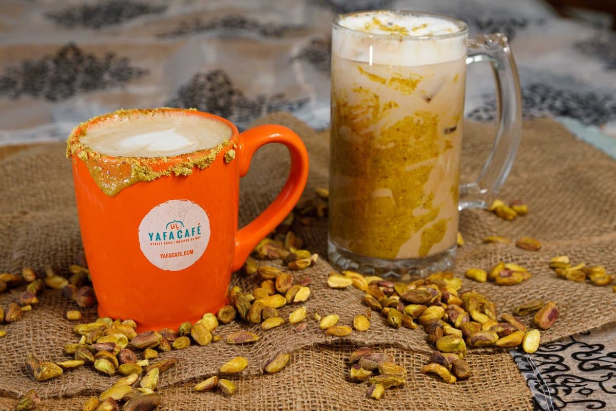 Pistachio Ice Latte