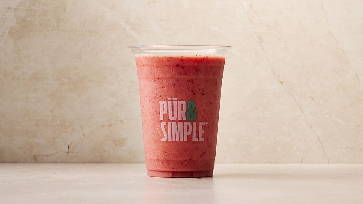 Strawberry & Banana Smoothie / Smoothie Fraise & Banane