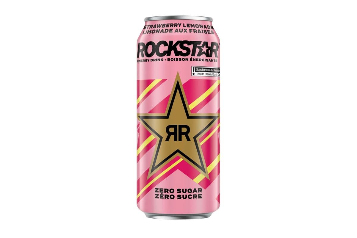 Rockstar Zero Sugar Strawberry Lemonade (473ml) 1420792