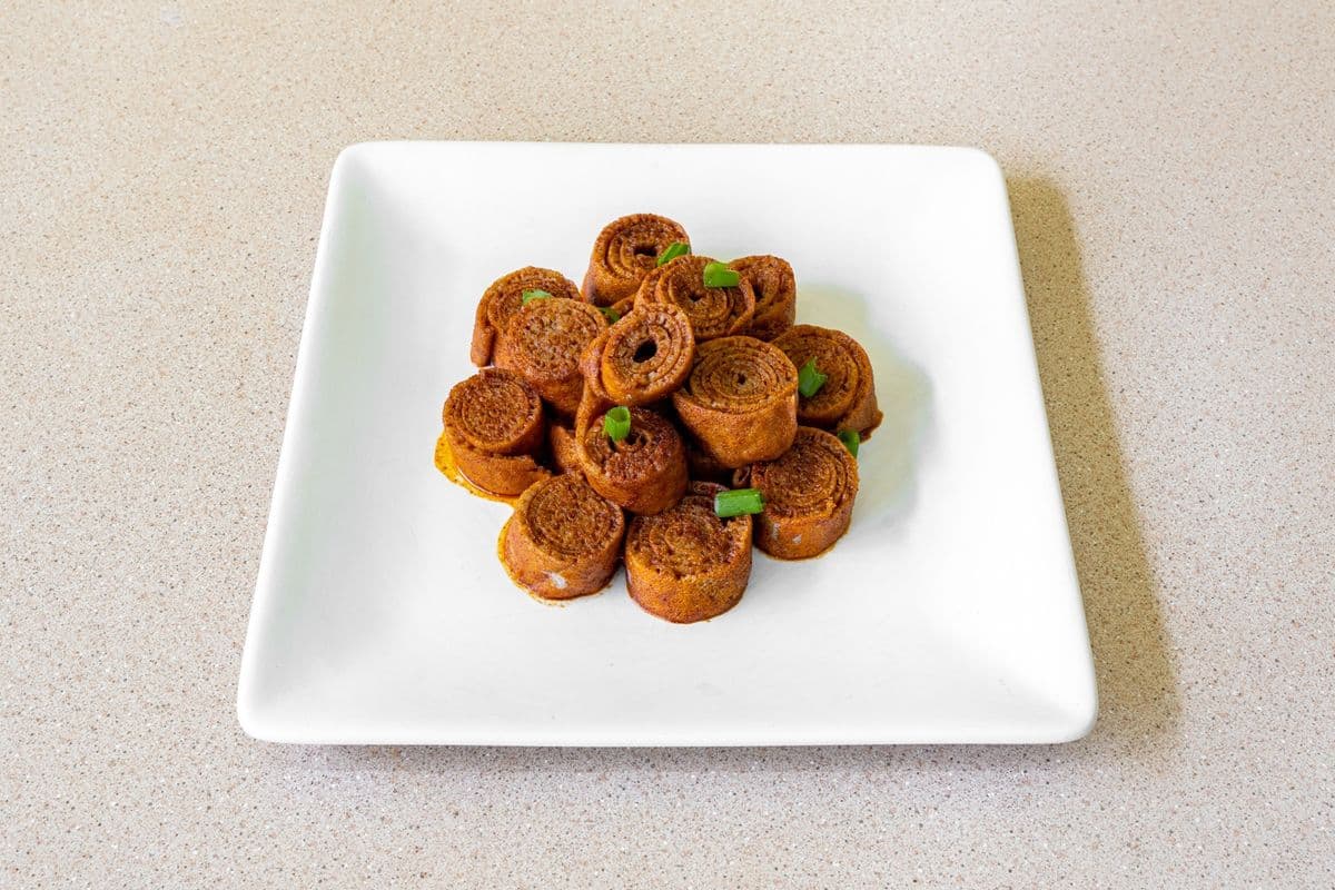 Firfir - Marinated Injera (V)