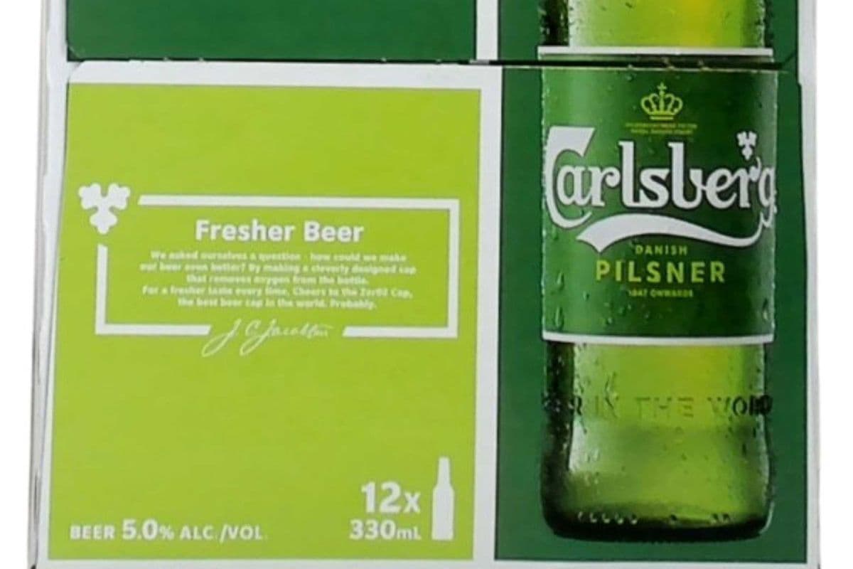 CARLSBERG PILSNER 12X330ML BTL (12 x 330ML)