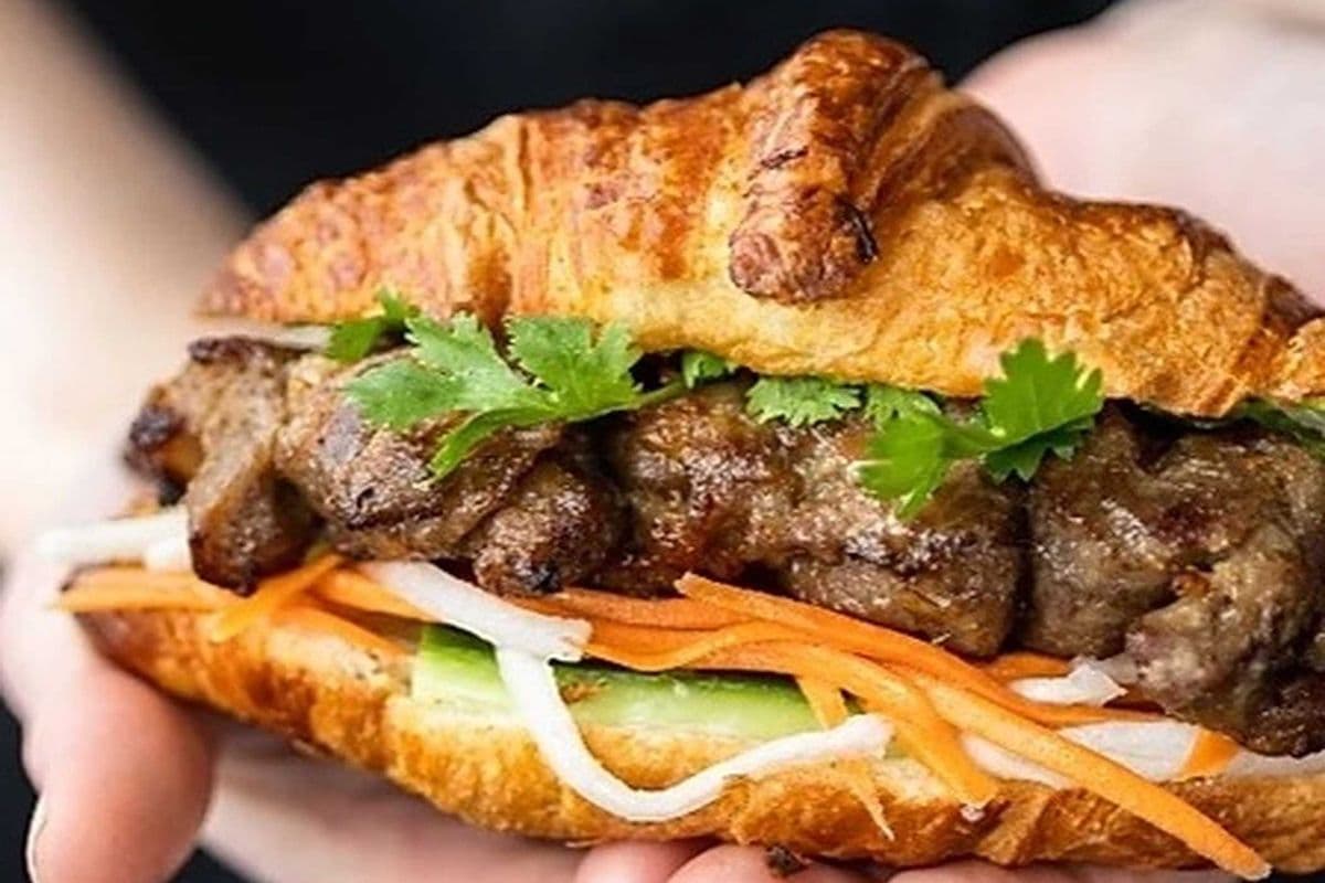 Banh Mi Croissant - BBQ Pork
