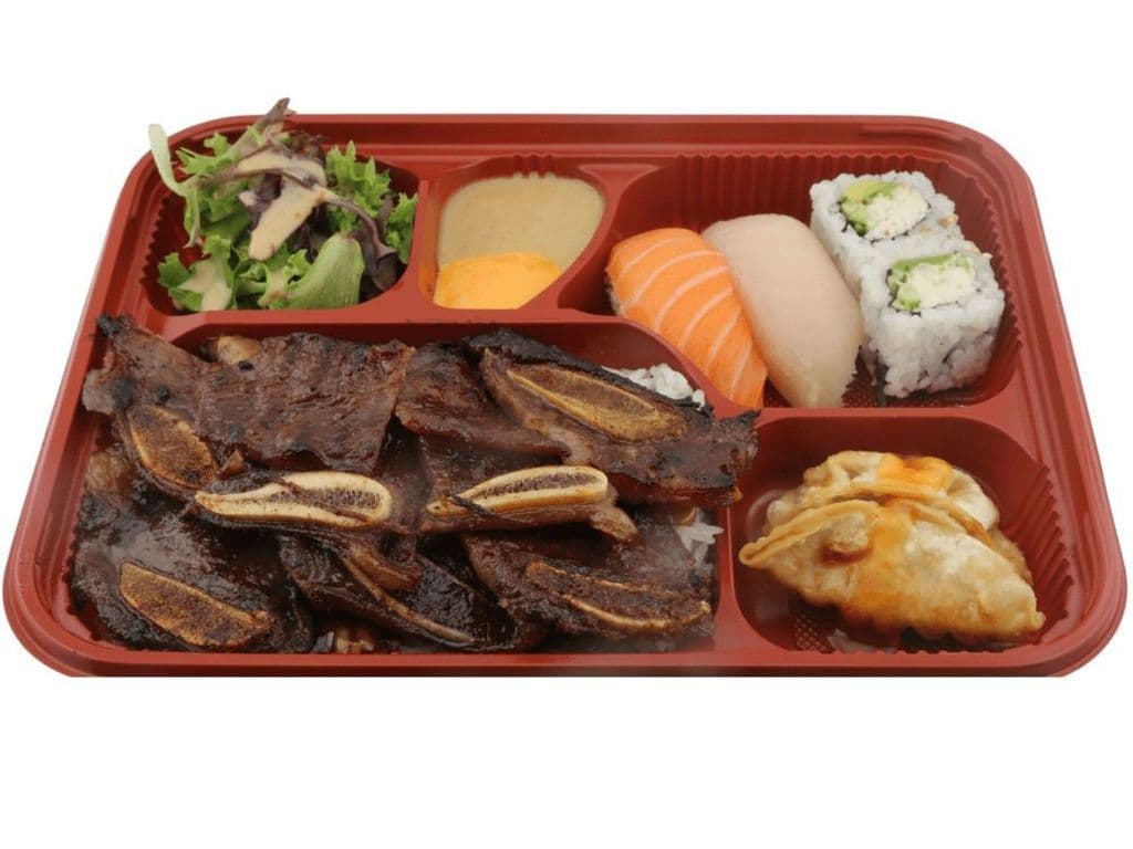 Beef Short Rib Bento w/ Miso Soup
