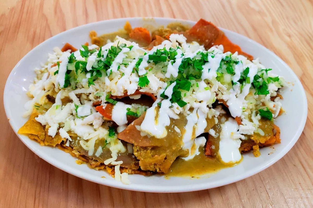 * Chilaquiles RED OR GREEN