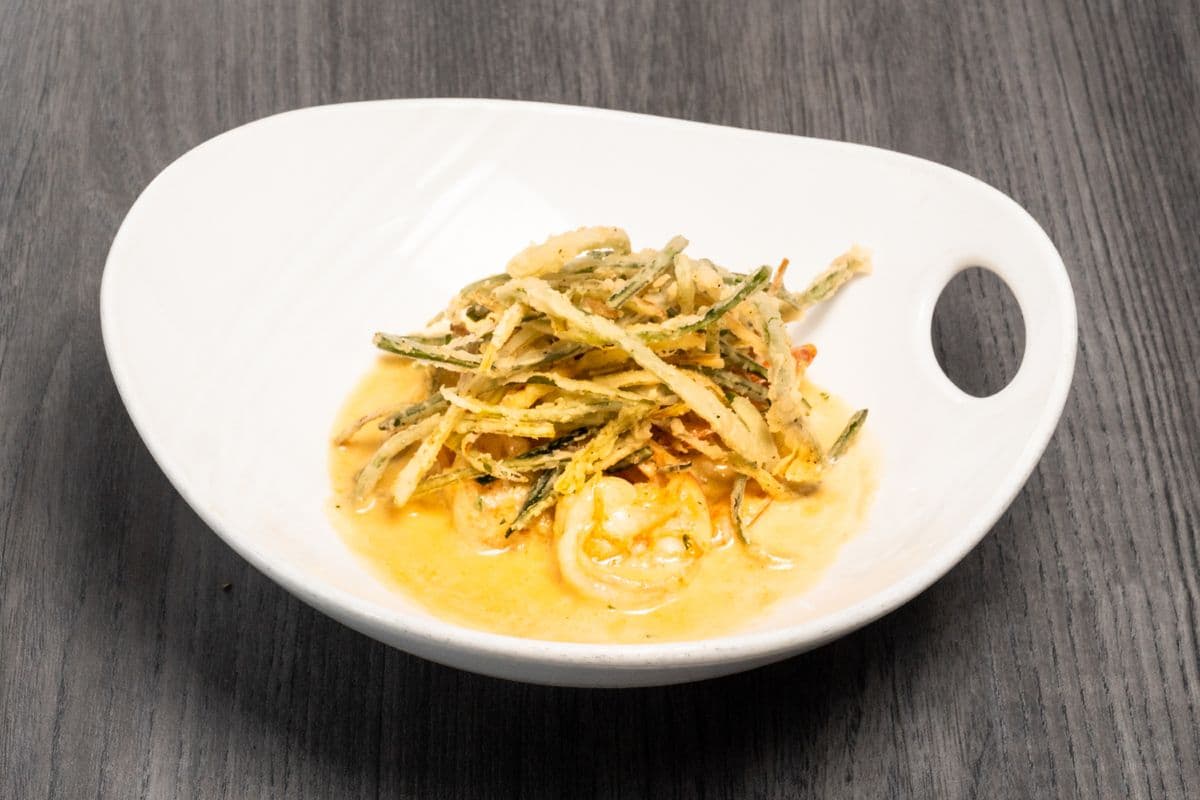 Prawns au Pernod
