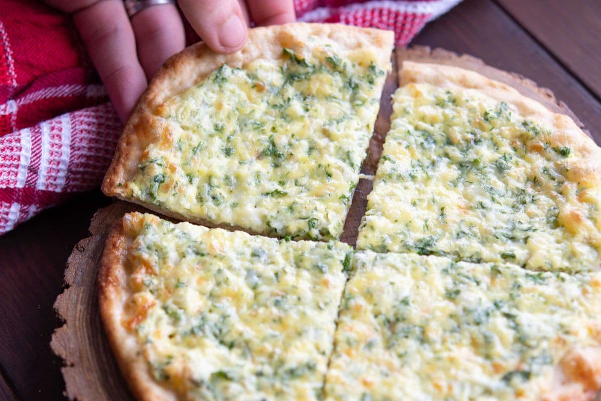 Cheese with Parsley (1 Round Man’ousha)
