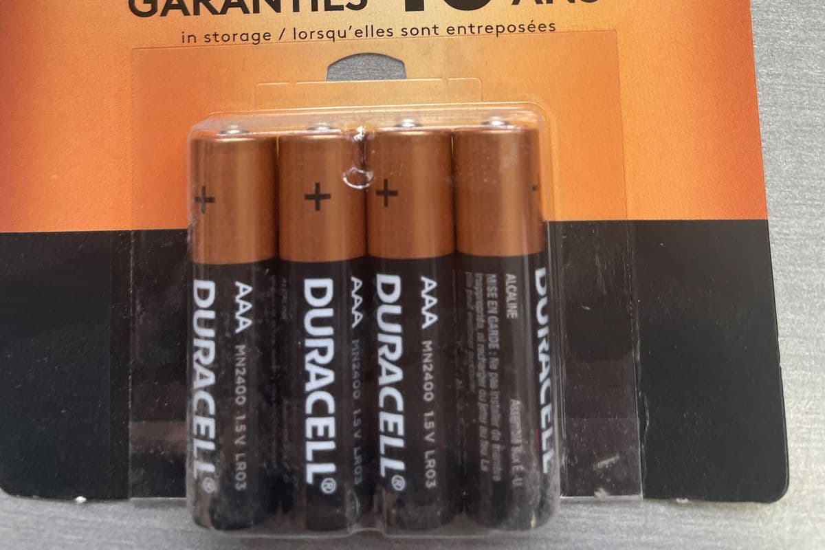 Duracell AAA4