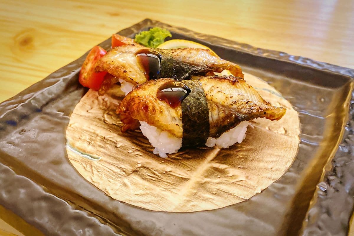 Freshwater Eel (Unagi) Sushi
