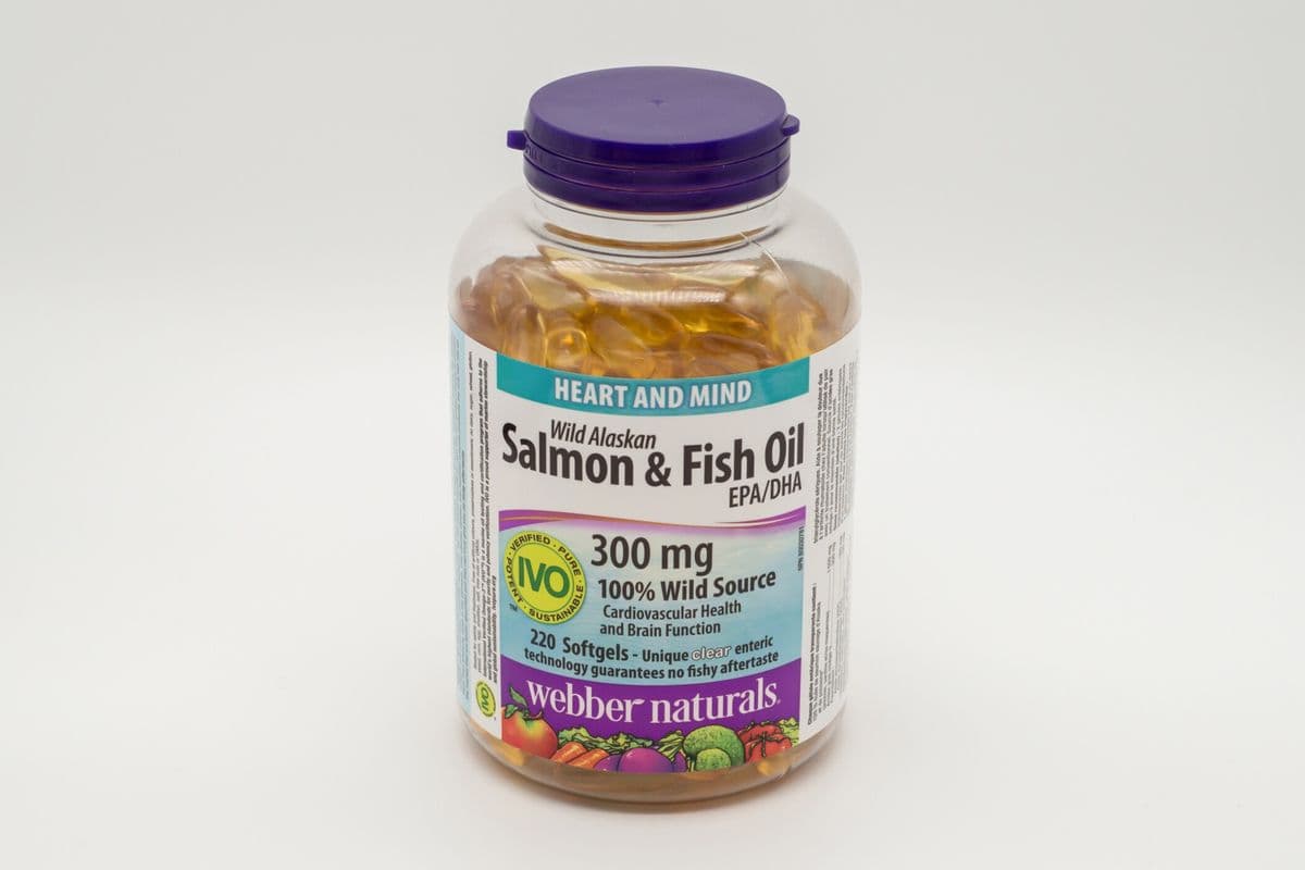 Webber Salmon and fish oil (220 softgels )