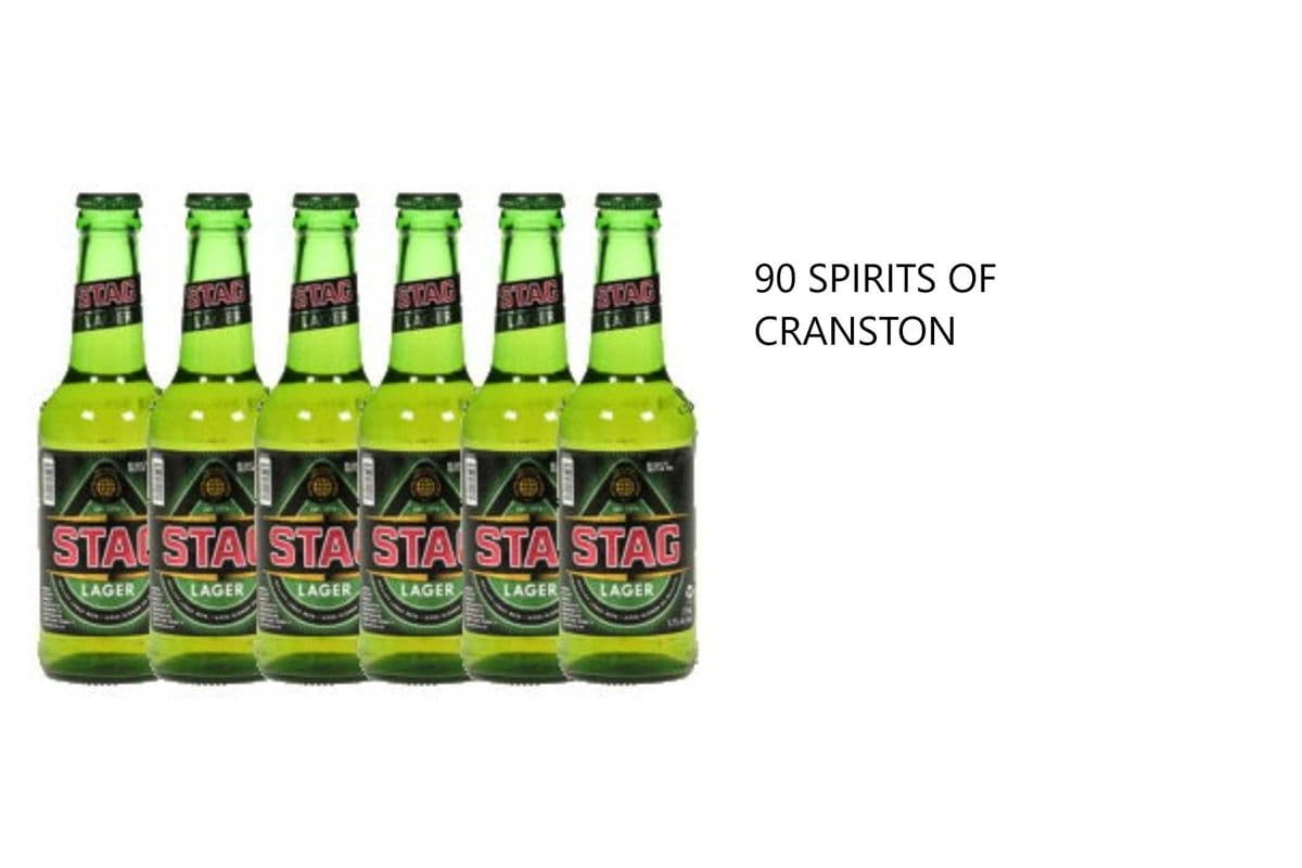 STAG QUALITY LAGER BEER 6 BOTTLES (1 x 6x275ML)