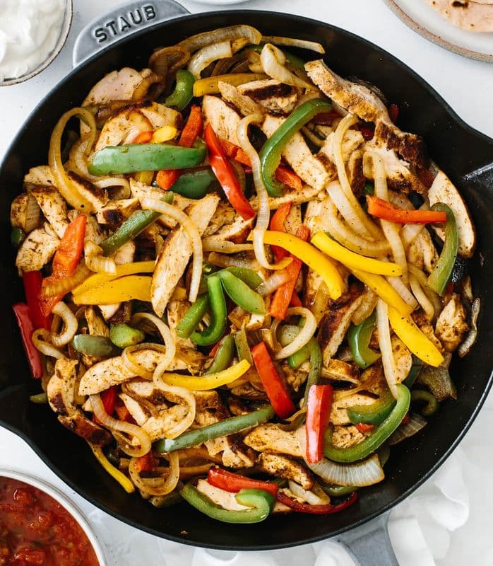 Fajitas au poulet / Chicken Fajitas