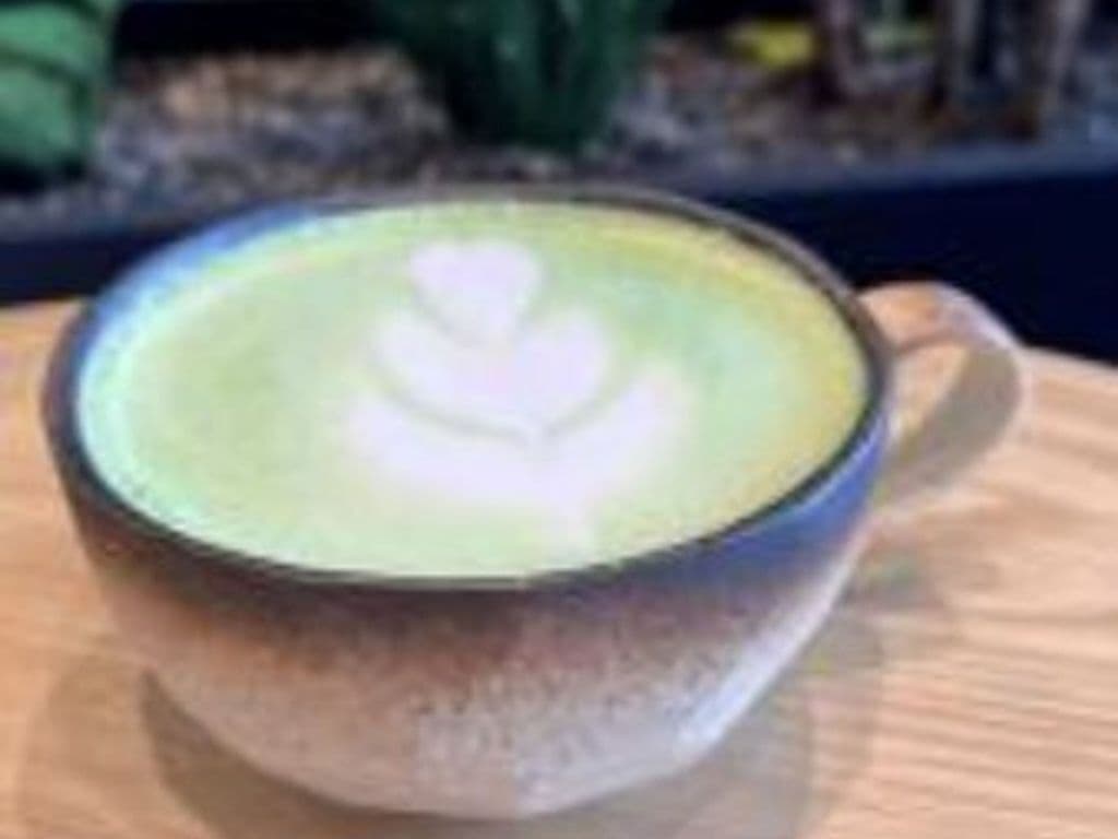 Strawberry Matcha Latte