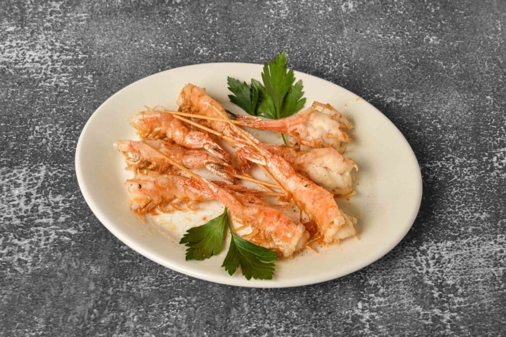 F20 Skew Shrimps (6 sticks)